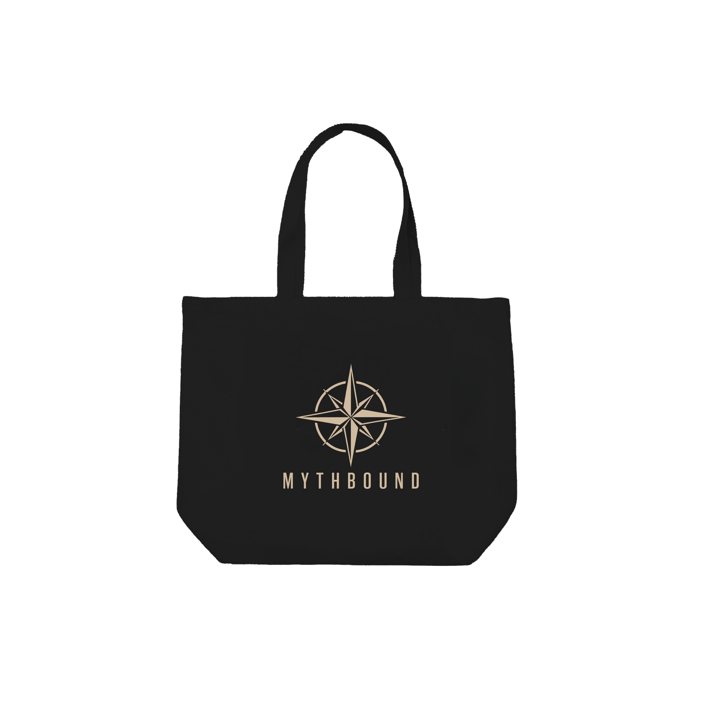 COMPASS TOTE BAG - BLACK