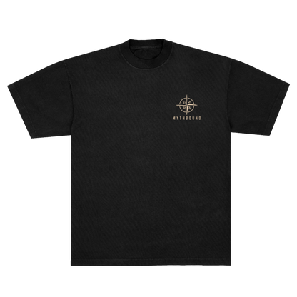 COMPASS TSHIRT - BLACK