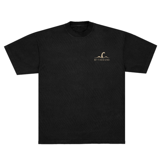 LAKE MONSTER TSHIRT - BLACK
