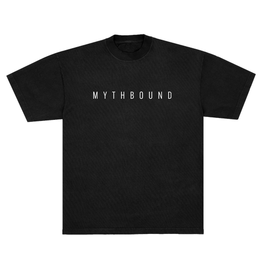 MYTHBOUND LOGO TSHIRT - BLACK
